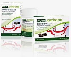 NOVA CARBONE VEGETALE 120 COMPRESSE - Farmaspeed