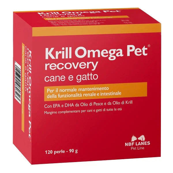 KRILL OMEGA PET RECOVERY BLISTER 120 PERLE - Farmaspeed