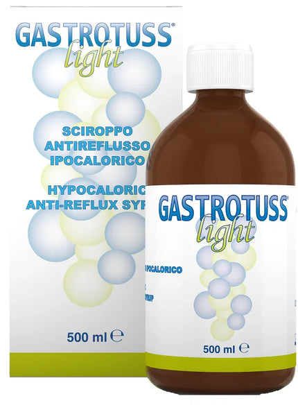 SCIROPPO ANTIREFLUSSO IPOCALORICO GASTROTUSS LIGHT 500 ML - Farmaspeed