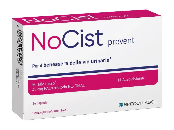 NOCIST PREVENT 24 CAPSULE - Farmaspeed