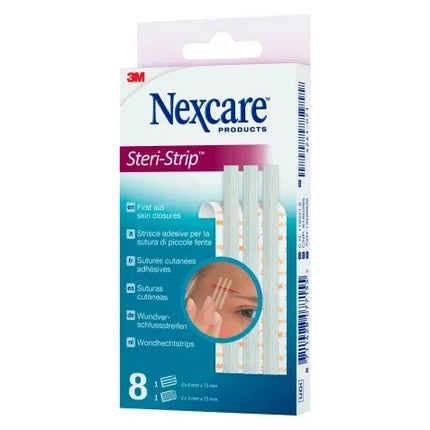 CEROTTO PER SUTURA NEXCARE STERISTRIP 6X75 MM + 3X75 MM - Farmaspeed
