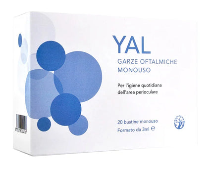 SALVIETTINE OCULARI YAL 20 PEZZI - Farmaspeed