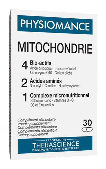 PHYSIOMANCE MITOCHONDRIE 30 CAPSULE - Farmaspeed
