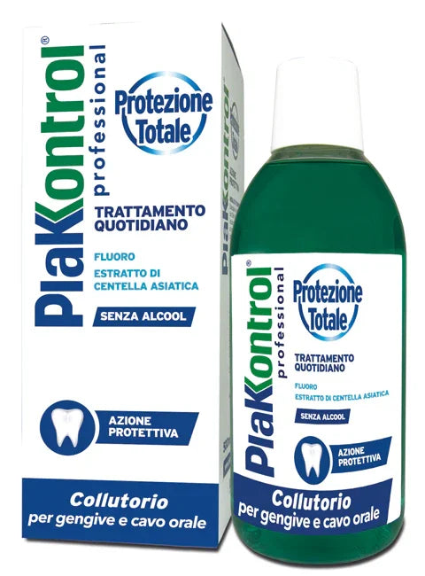 PLAKKONTROL PROTEZIONE TOTALE COLLUTORIO 500 ML - Farmaspeed