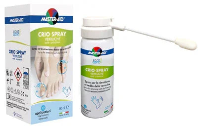 CRIO SPRAY VERRUCHE MASTER-AID FOOTCARE 50 ML E1 - Farmaspeed
