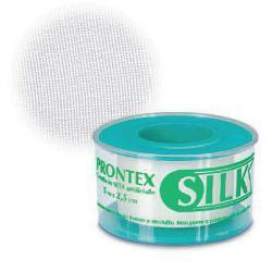 CEROTTO ROCCHETTO PRONTEX SILK SETA 2,5X500 CM - Farmaspeed