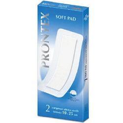GARZA COMPRESSA PRONTEX SOFT PAD 10X25 CM 2 PEZZI - Farmaspeed