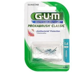 GUM PROXABRUSH CLASSIC 614 SCOVOLINO INTERDENTALE 8 PEZZI - Farmaspeed
