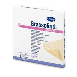 GARZA PARAFFINATA GRASSOLIND 7,5X10CM 10 PEZZI - Farmaspeed