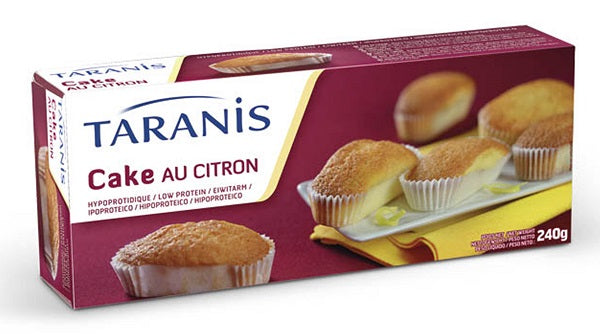 TARANIS LEMON CAKE 6 X 40 G
