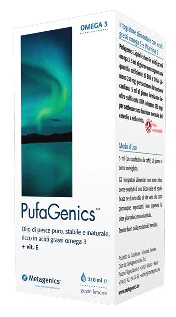 PUFAGENICS LIQUID LIMONE 210 ML - Farmaspeed