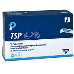 TSP 0,2% SOLUZIONE OFTALMICA UMETTANTE LUBRIFICANTE 30 FLACONCINI MONODOSE 0,5 ML - Farmaspeed