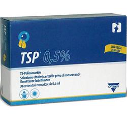 TSP 0.5% OPHTHALMIC SOLUTION WETTING LUBRICANT 30 SINGLE-DOSE VIALS 0.5 ML
