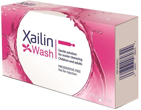 XAILIN WASH SOLUZIONE STERILE OCULARE 20 FLACONCINI 5 ML MONODOSE - Farmaspeed