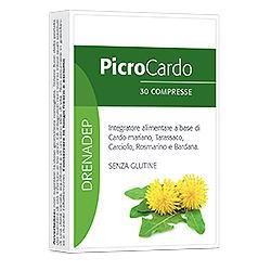 LABORATORIO DELLA FARMACIA DRENADEP DEPURATIVO PICROCAR 30 COMPRESSE 22,5 G LINEA DRENADEP - Farmaspeed