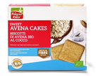 FSC SWEET AVENA CAKES BISCOTTI DI AVENA AL COCCO BIO SENZA LIEVITO DI BIRRA SENZA LATTE CO NOLIO DI GIRASOLE SENZA OLIO DI PALMA 250 G