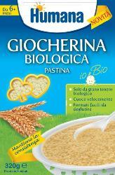 HUMANA GIOCHERINA PASTINA BIOLOGICA 320 G - Farmaspeed