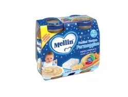 MELLIN BABY CENA COMPLETA FORMAGGINO PASTICA 2 PEZZI DA 200 G - Farmaspeed