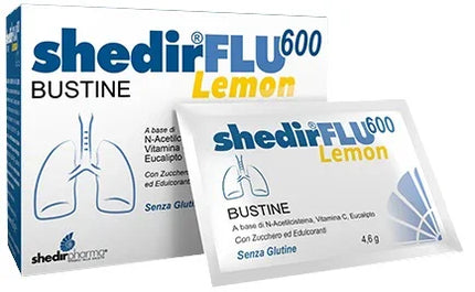 SHEDIRFLU 600 LEMON 20 BUSTINE - Farmaspeed