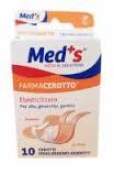 CEROTTO MEDS STRIP TELA IPOALLERGENICO ELASTICIZZATO ASSORTITI 10 PEZZI - Farmaspeed