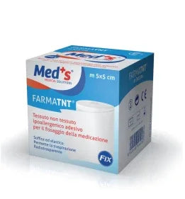 CEROTTO MEDS FARMATESSUTO NON TESSUTO TESSUTO NON TESSUTO FIX IPOALLERGENICO ADESIVO 250X5 CM - Farmaspeed