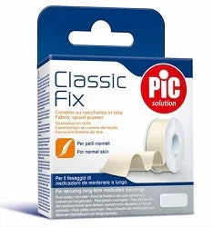 CEROTTO IN ROCCHETTO CLASSIC FIX WHITE 2,5X500 CM FUSTELLA - Farmaspeed