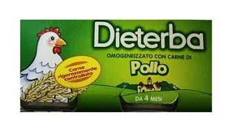 DIETERBA OMOGENEIZZATO POLLO 3 PEZZI 80 G - Farmaspeed