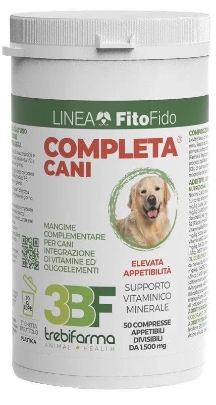 COMPLETA CANI 50 COMPRESSE BARATTOLO 75 G - Farmaspeed