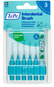 TEPE INTERNAL BRUSH BLUE 0.60MM 6 PIECES