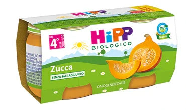 HIPP BIO HIPP BIO OMOGENEIZZATO ZUCCA 2X80 G - Farmaspeed