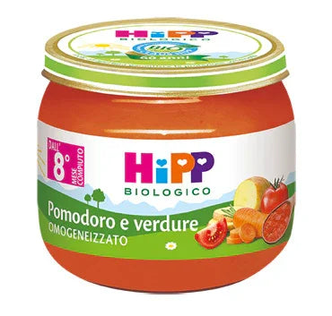 HIPP BIO HIPP BIO OMOGENEIZZATO SUGO POMODORO VERDURE 2X80 G - Farmaspeed
