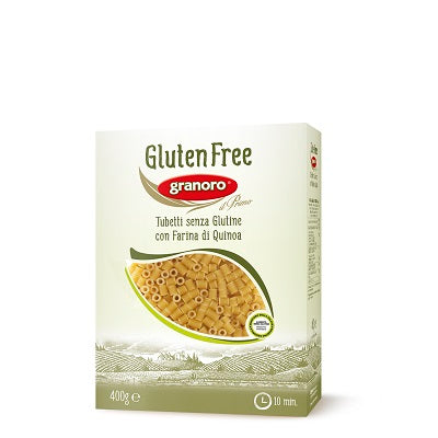 GLUTEN FREE GRANORO TUBES 400 G