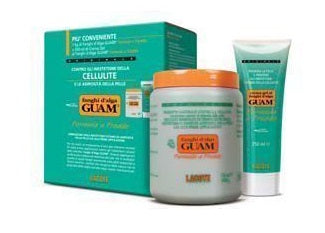 GUAM SEAWEED MUD CONVENIENCE PACK COLD WITH GUAM SEAWEED MUD 1 KG + CREAM GEL 250 ML COLD FORMULA