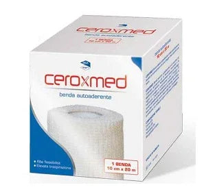 BENDA ELASTICA AUTOADERENTE CEROXMED 2000 X 10 CM 1 PEZZO - Farmaspeed