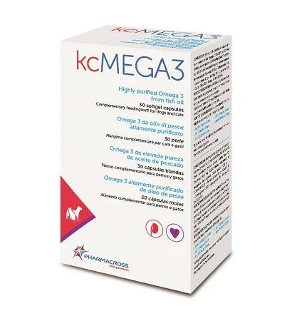 KCMEGA3 OMEGA3 DA OLIO DI PESCE 30 PERLE - Farmaspeed
