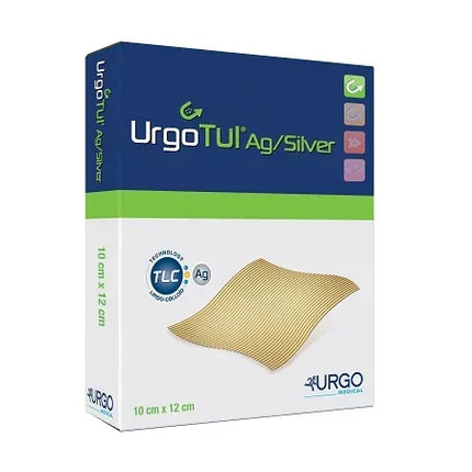 MEDICAZIONE STERILE URGOTUL AG/SILVER 10X12 CM 5 PEZZI - Farmaspeed