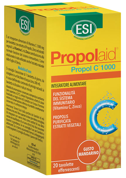 ESI PROPOLAID C 1000 20 TAVOLETTE EFFERVESCENTI