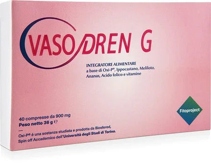 VASODREN G 40 COMPRESSE DA 900 MG - Farmaspeed