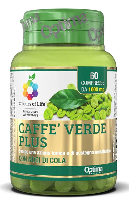 COLOURS OF LIFE CAFFE' VERDE PLUS 60 COMPRESSE 1000MG - Farmaspeed