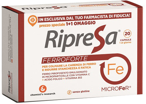 FERROFORTE RESUMPTION 20 CAPSULES