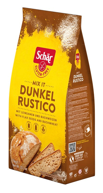 SCHAR MIX IT DUNKEL RUSTICO SENZA GLUTINE SENZA LATTOSIO 1 KG