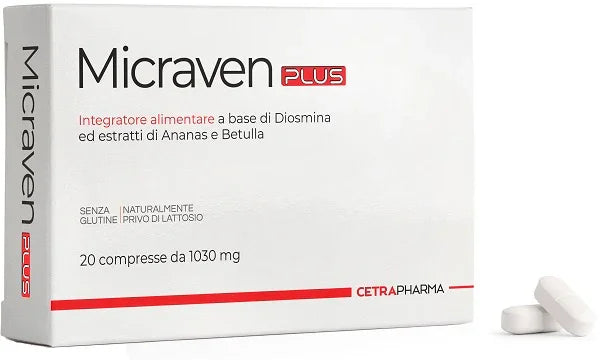 MICRAVEN PLUS 20 COMPRESSE DA 1030 MG - Farmaspeed