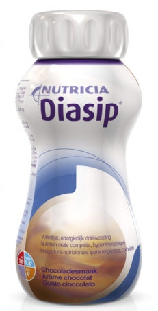DIASIP CHOCOLATE 200 ML 4 PIECES