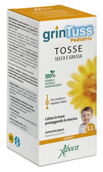 GRINTUSS PEDIATRIC SCIROPPO 180 G - Farmaspeed