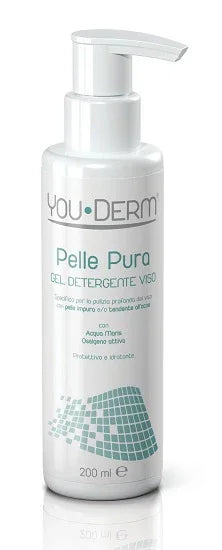 YOUDERM PELLE PURA GEL DETERGENTE VISO 200 ML - Farmaspeed