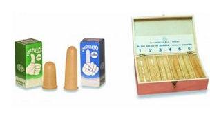 EFFEBI TRANSPARENT RUBBER THIMBLES 4