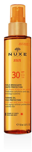 NUXE SUN FACE AND BODY SUN OIL SPF30 150 ML