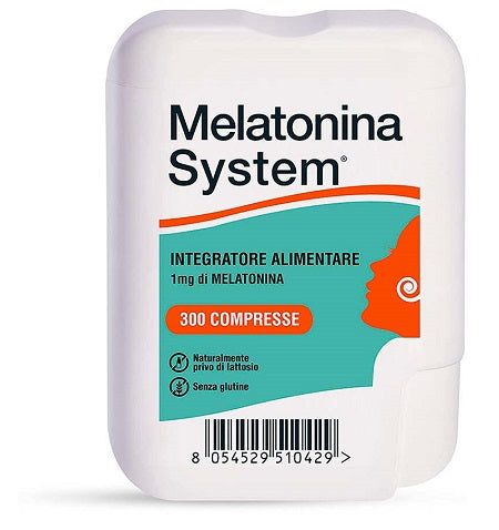 MELATONINA SYSTEM 300 TABLETS 1 MG