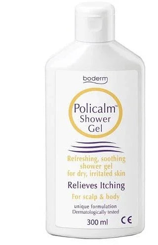 GEL ANTIPRURITO E LENITIVO POLICALM SHOWER 300 ML CE - Farmaspeed