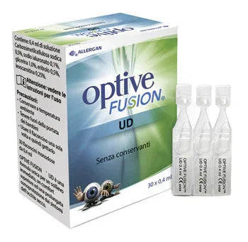 OPTIVE FUSION UD SOLUZIONE OFTALMICA STERILE 30 FLACONCINI MONODOSE 0,4 ML - Farmaspeed